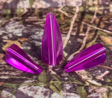 3FL5 v4 - 57mm (2.244") Long x 9.8mm (0.385") high 3 Fletch Pk of 24
