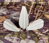 3FT50 v4  - 50mm (1.97") Long 3 Fletch Ultra light. Pack of 24