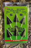 Old School Single Bevel (6PK)